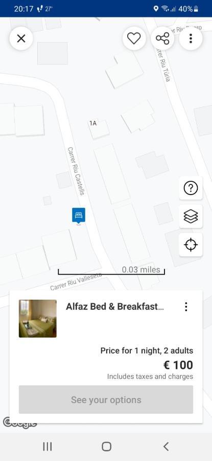 Alfaz Bed&Breakfast L'Alfas del Pi Exterior foto